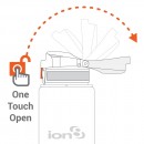 Ion8 Fľaša One Touch Kids Polka Dot 600 ml